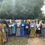 Shea butter production in Ghana.