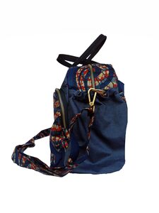 Ankara Diaper Bag, 15" * 6" * 11"