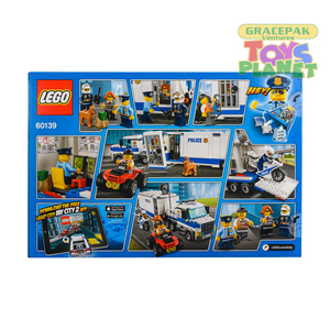 Lego City Police Mobile Command Center Truck 60139 Building Toy - 374 Pieces