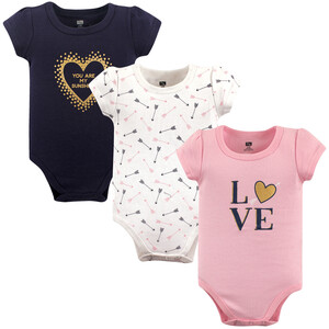 Hudson Baby 3 Pc Bodysuit Set