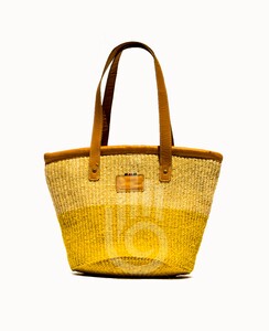 Yellow And Beige Kiondo, 10"