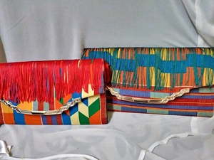 F&f Afro Fringes Clutches