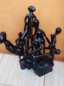 Villagers Carving